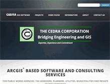 Tablet Screenshot of cedra.com